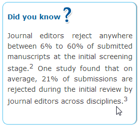 Cover letter scientific journal revision