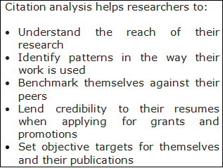 Citation analysis