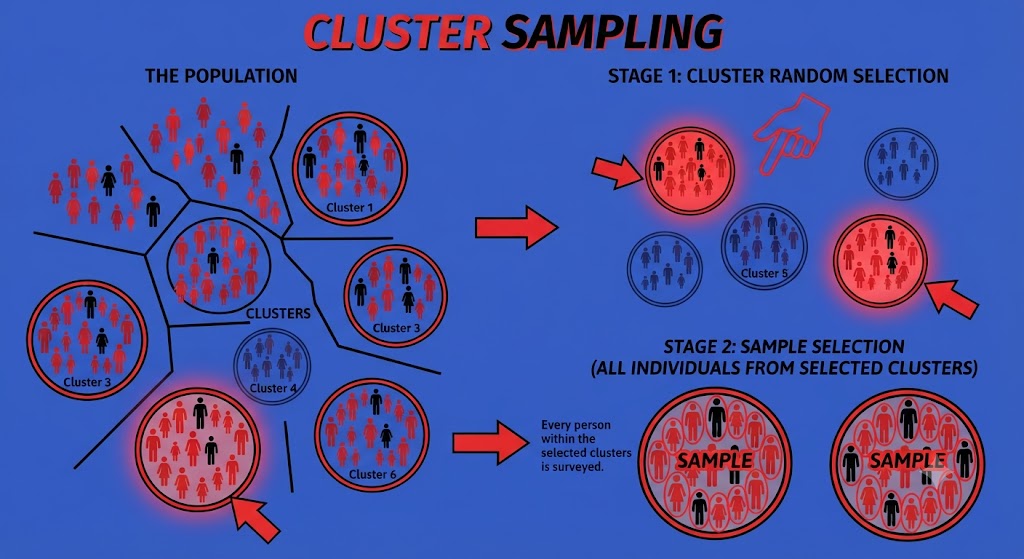 Cluster Sampling: Steps, Types, Examples - Educational Articles For ...