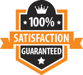 
	100% Satisfaction Guaranteed