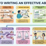 How do I write an effective abstract? Begin writing the abstract after you have finished writing your paper. Pick out the major objectives/hypotheses and conclusions from your Introduction and Discussion/Conclusion Select key sentences and phrases from your Methods Identify the major results from your Results Now, arrange the sentences and phrases selected in steps 2, 3, and 4 into a single paragraph in the following sequence: Introduction, Methods, Results, and Discussion/Conclusions. Make sure that this paragraph does not contain (i) new information that is not present in the paper (ii) undefined abbreviations or group names, (iii) a discussion of previous literature or reference citations, (iv) unnecessary details about the methods used Remove all extra information (see step 6) and then link your sentences to ensure that the information flows well, preferably in the following order: purpose; basic study design, methodology and techniques used; major findings; summary of your interpretations, conclusions, and implications. Confirm that there is consistency between the information presented in the abstract and in the paper, especially any numerical data. Ask a colleague to review your abstract and check if the purpose, aim, methods, and conclusions of the study are clearly stated. Ask them if the abstract makes complete sense to them without showing them the rest of your paper. Check to see if the final abstract meets the guidelines of the target journal (word limit, type of abstract, recommended subheadings, etc.).