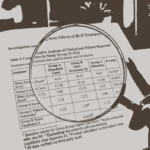 footnote markers in a table in a research paper