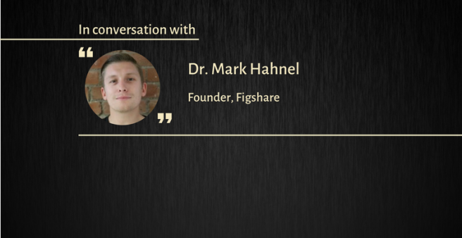 Interview with Dr. Mark Hahnel, Figshare