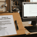 Ethical declarations needed while submitting a research paper