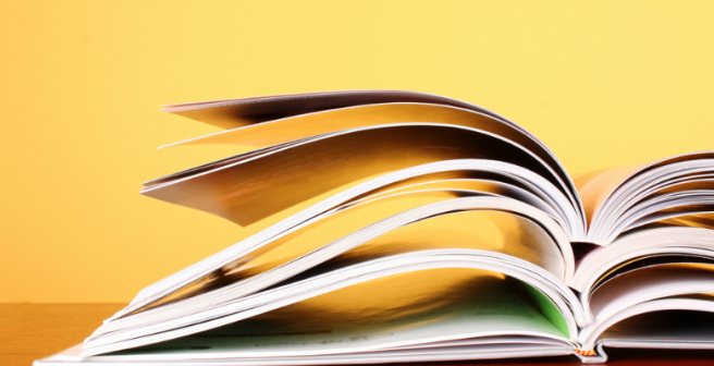 What types of articles do journals publish?