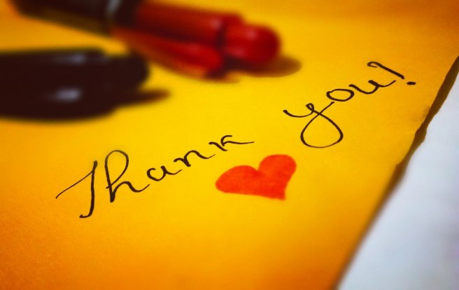 Authors write notes of appreciation for peer reviewers