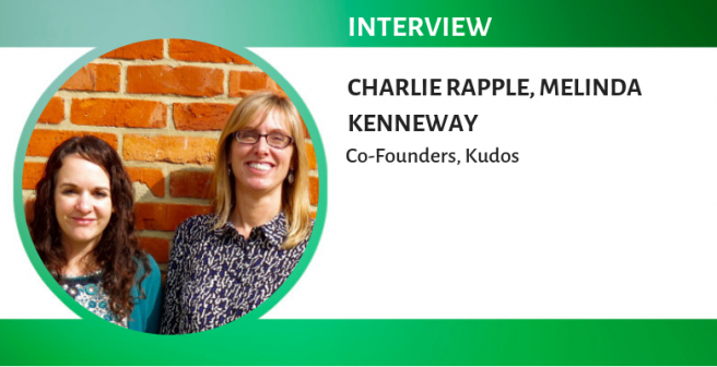 Melinda Kenneway and Charlie Rapple, co-founders of Kudos