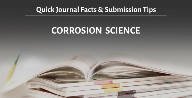 Corrosion Science: Quick facts and submission tips