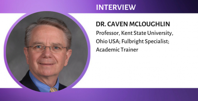 Interview with Dr. Caven Mcloughlin, Fulbright Specialist and academic trainer