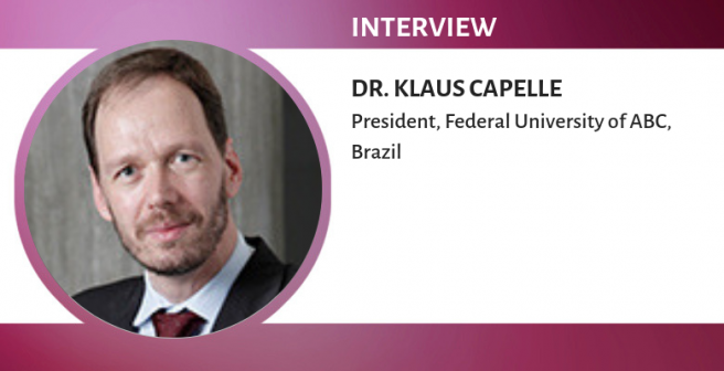 Interview with Dr. Klaus Capelle, President of the Federal University of ABC, Brazil