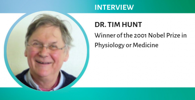 Nobel Laureate Tim Hunt on what it’s like to win a Nobel Prize