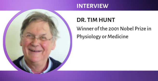 The most difficult aspect of research is to find a good problem to work on, says Dr. Tim Hunt
