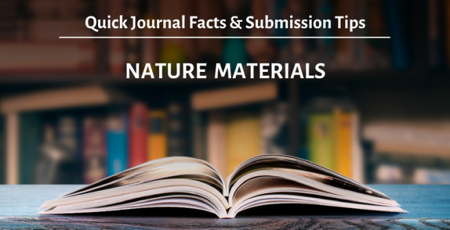 Nature Materials: Quick facts and submission tips
