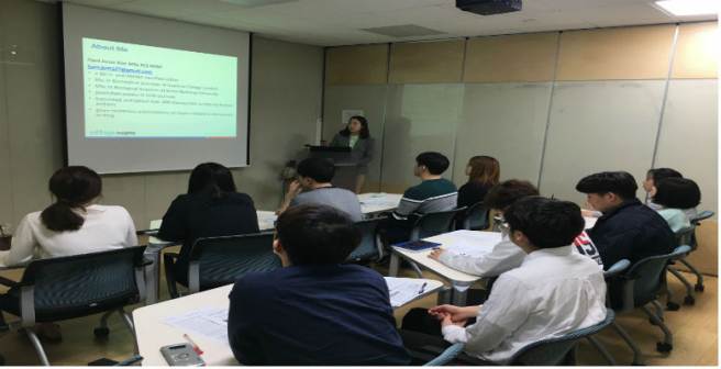 Editage Workshop at Pohang University of Science and Technology (POSTECH), South Korea