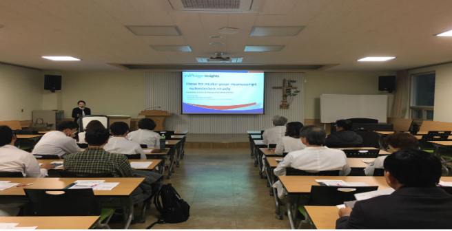 Helping authors get their manuscripts submission ready: Workshop at Jeonju Presbyterian Medical Center, South Korea