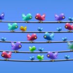 What was the academic community talking about on Twitter?