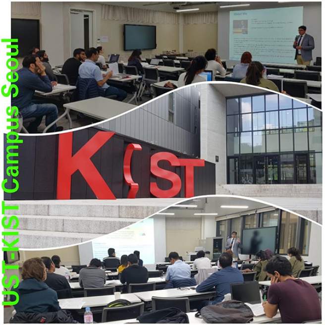 Workshop at the University of Science and Technology-Korea Institute of Science and Technology (UST) campus, Seoul