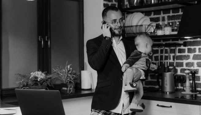 A professor juggles parental and academic duties during the COVID-19 pandemic while pondering global challenges and the education system