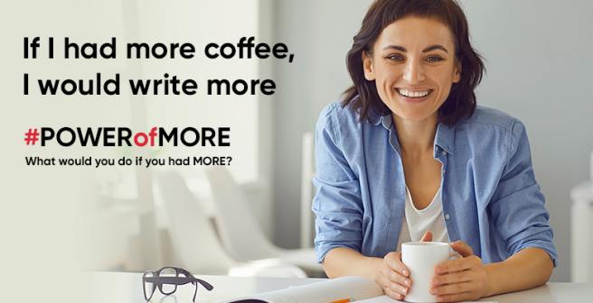  Let nothing stop you. Grab the #POWERofMORE now!