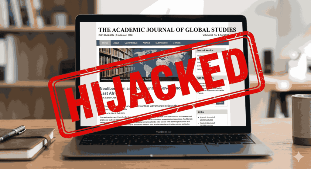 Hijacked journal