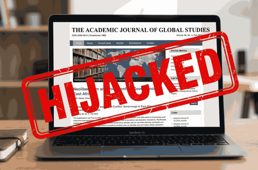 Hijacked journal