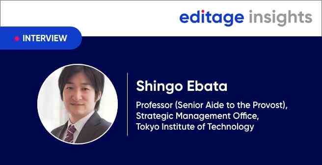 Careers outside academia: How Shingo Ebata went from studying cosmochemistry to shaping national research policies