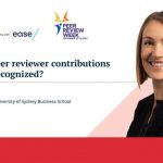How can peer reviewer contributions be better recognized? Interview with Lilia Mantai