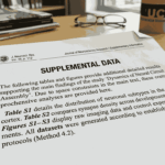 supplemental data of a research paper