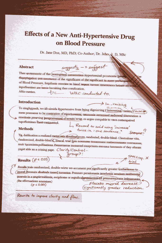 how to proofread a research paper