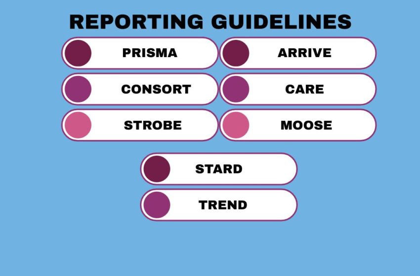 What are Reporting Guidelines for Research?