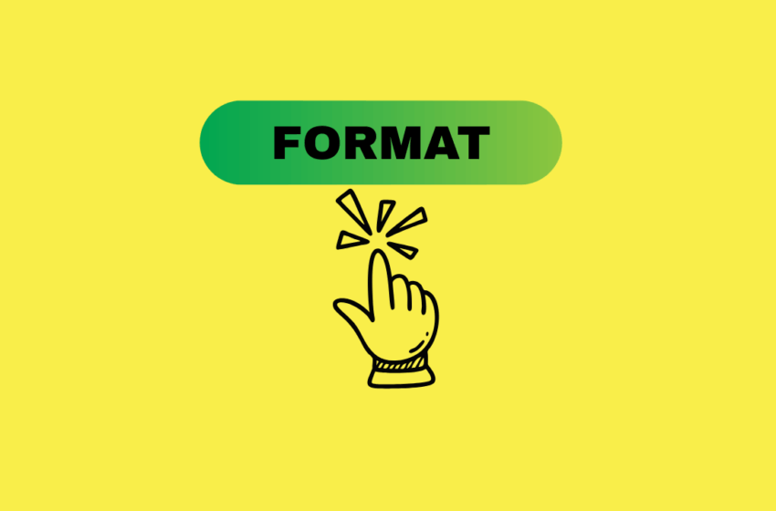 Automated formatting tools