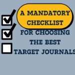 A 10-point checklist for selecting journals