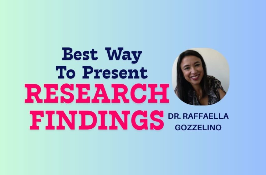 How to write the results section