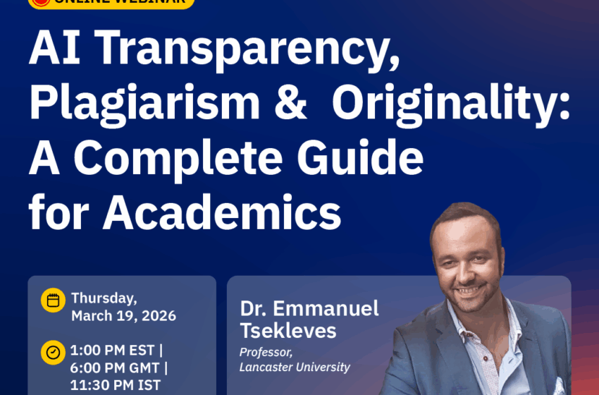  AI Transparency, Plagiarism & Originality: A Complete Guide for Academics
