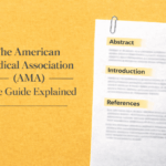 AMA style guide: references and citations