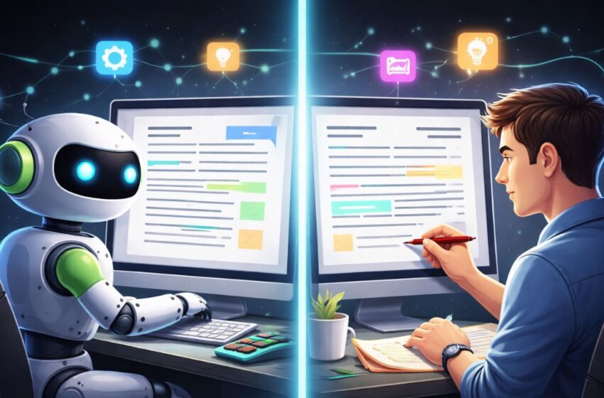 AI editing needs human editor's assistance