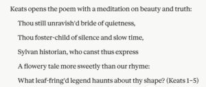 Block quote in poetry MLA style