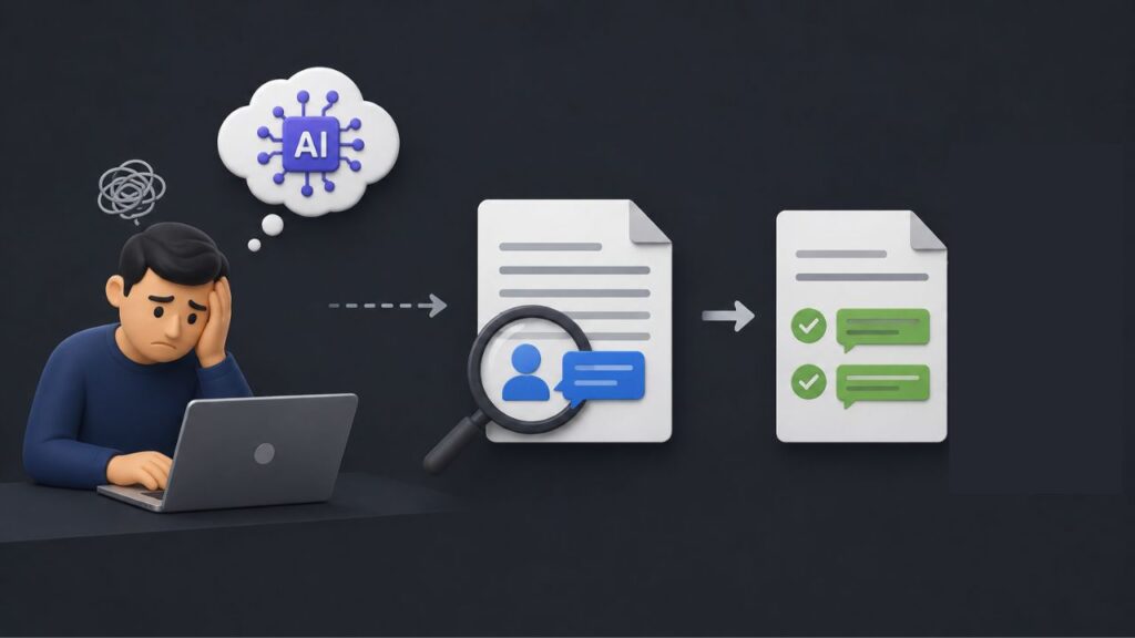 Can I use AI to write peer review responses