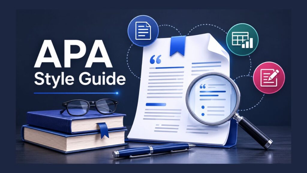 APA style guide for paper structure and writing
