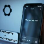 AI prompts supported by human oversight