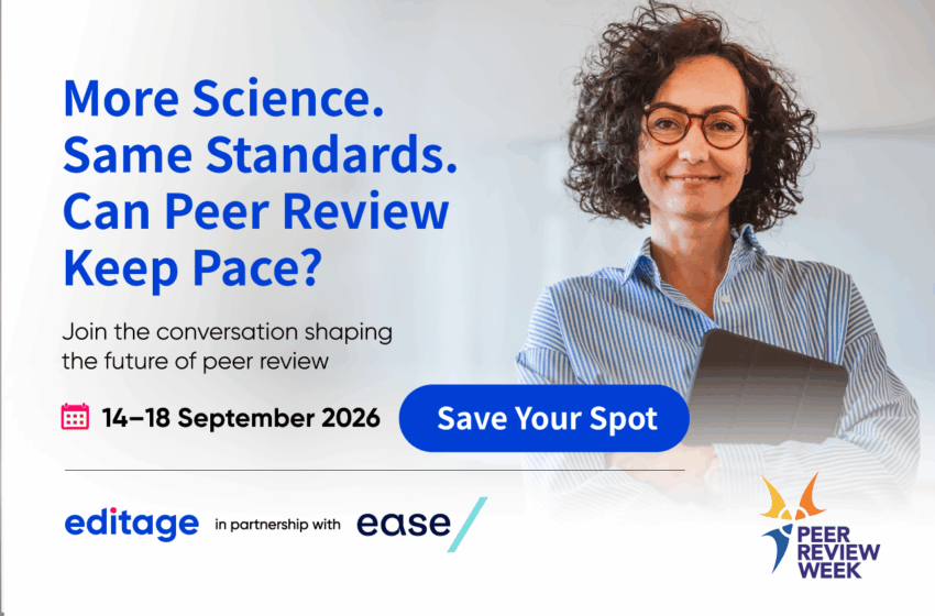 peer review week 2026 Editage