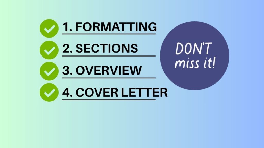 mansucript submission checklists
