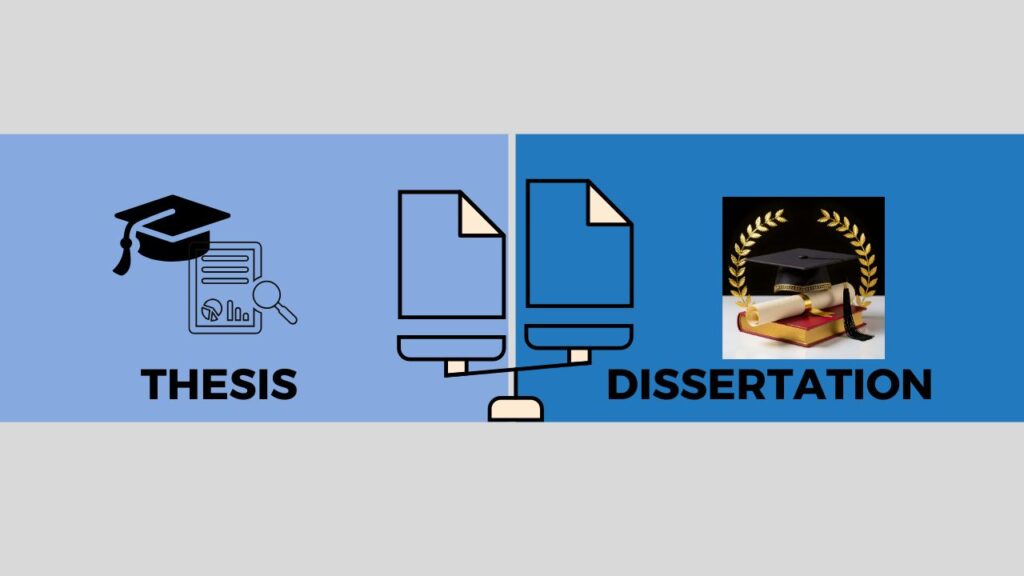 Thesis vs. dissertation: What is the difference for PhD students