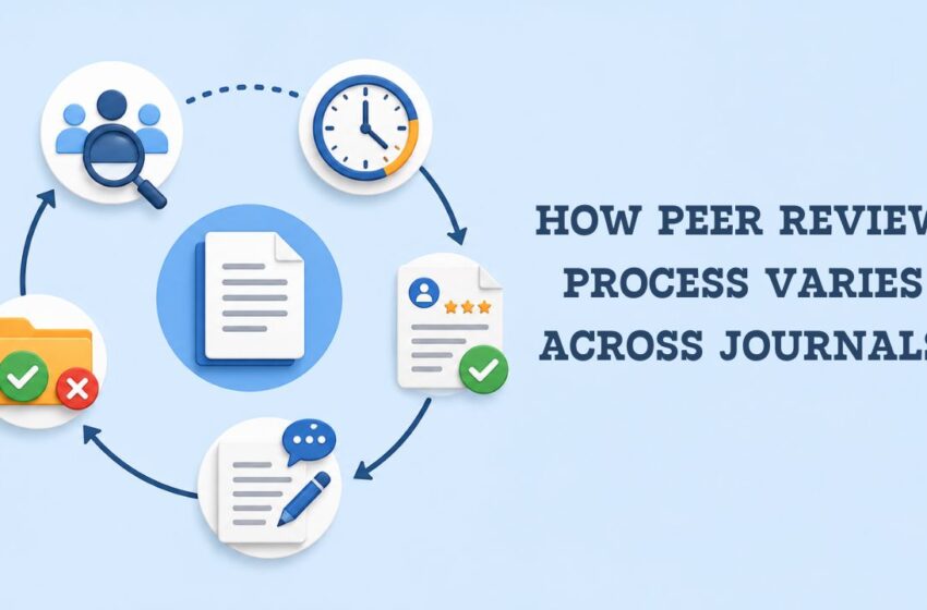 How peer review process varies across journals
